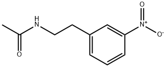 Acetamide, N-[2-(3-nitrophenyl)ethyl]- Struktur