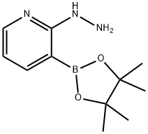 1353716-54-7 Pyridine, 2-hydrazinyl-3-(4,4,5,5-tetramethyl-1,3,2-dioxaborolan-2-yl)-