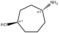 trans-4-Amino-cycloheptanol Structure