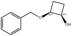 (1R,2S)-rel-2-(Benzyloxy)cyclobutanol Structure