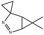 Spiro[cyclopropane-1,4'-[2,3]diazabicyclo[3.1.0]hex[2]ene], 6',6'-dimethyl- Struktur