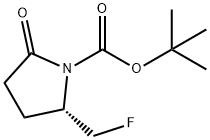 1-Pyrrolidinecarboxylic acid, 2-(fluoromethyl)-5-oxo-, 1,1-dimethylethyl ester, (2S)-|(S)-2-(氟甲基)-5-氧代吡咯烷-1-羧酸叔丁酯