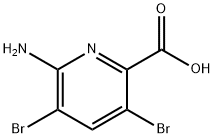 2-Pyridinecarboxylic acid, 6-amino-3,5-dibromo-|6-氨基-3,5-二溴吡啶