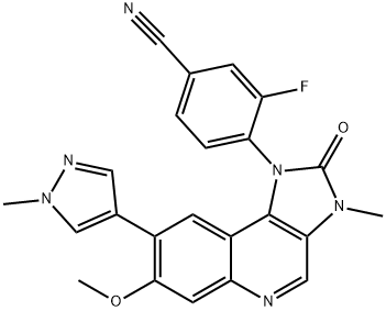 化合物M3541 结构式