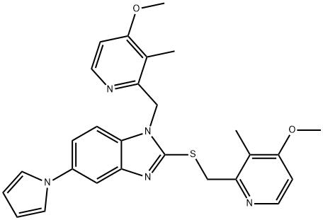 艾普拉唑杂质7, 1360824-56-1, 结构式