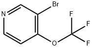 3-溴-4-三氟甲氧基吡啶 结构式