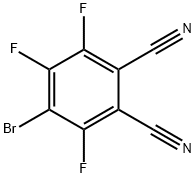 4-bromo-3,5,6-trifluorophthalonitrile Structure