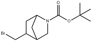 Tert-Butyl 5-(Bromomethyl)-2-Azabicyclo[2.2.1]Heptane-2-Carboxylate(WX120456) Struktur