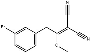 Propanedinitrile, 2-[2-(3-bromophenyl)-1-methoxyethylidene]-