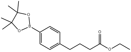 4-(4,4,5,5-tetramethyl-1,3,2-dioxaborolan-2-yl)Benzenebutanoic acid ethyl ester|4-(3-乙氧羰基丙基)苯硼酸频哪醇酯