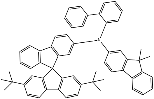 9,9'-Spirobi[9H-fluoren]-2-amine, N-[1,1'-biphenyl]-2-yl-2',7'-bis(1,1-dimethylethyl)-N-(9,9-dimethyl-9H-fluoren-2-yl)-