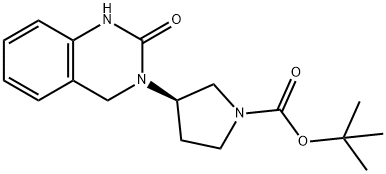tert-Butyl (3R)-3-(2-oxo-1,2,3,4-tetrahydroquinazolin-3-yl)pyrrolidine-1-carboxy