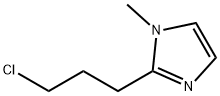 1H-Imidazole, 2-(3-chloropropyl)-1-methyl- Structure