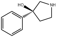 (-)-3-PHENYLPYRROLIDIN-3-OL(WX604755) Structure