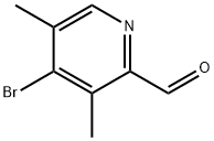 2-Pyridinecarboxaldehyde, 4-bromo-3,5-dimethyl-|4-溴-3,5-二甲基二十甲醛