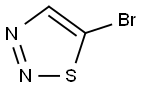 1,2,3-Thiadiazole, 5-bromo- Struktur