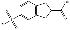 1368134-86-4 5-(氯磺酰基)-2,3-二氢-1H-茚-2-羧酸