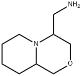 Pyrido[2,1-c][1,4]oxazine-4-methanamine, octahydro 化学構造式