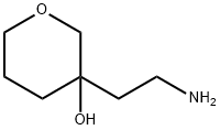 3-(2-aminoethyl)oxan-3-ol Structure