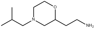 2-Morpholineethanamine,4-(2-methylpropyl)- Structure