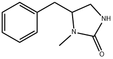 5-benzyl-1-methylimidazolidin-2-one Structure