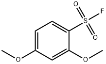 Benzenesulfonyl fluoride, 2,4-dimethoxy- Structure