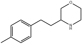 Morpholine, 3-[2-(4-methylphenyl)ethyl]- Structure