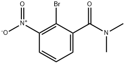 2-Bromo-N,N-dimethyl-3-nitrobenzamide,1369813-86-4,结构式