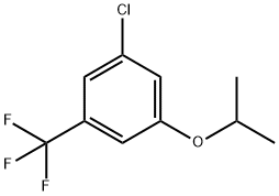 Benzene, 1-chloro-3-(1-methylethoxy)-5-(trifluoromethyl)- 结构式