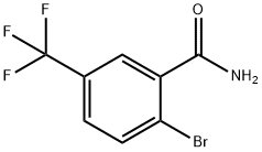 2-Bromo-5-(trifluoromethyl)benzamide Structure