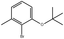 Benzene, 2-bromo-1-(1,1-dimethylethoxy)-3-methyl- Structure