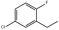 4-氯-2-乙基-1-氟苯 结构式