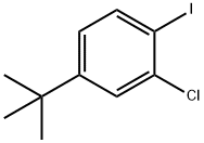 Benzene, 2-chloro-4-(1,1-dimethylethyl)-1-iodo- Structure