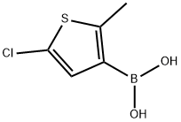 Boronic acid, B-(5-chloro-2-methyl-3-thienyl)- Struktur