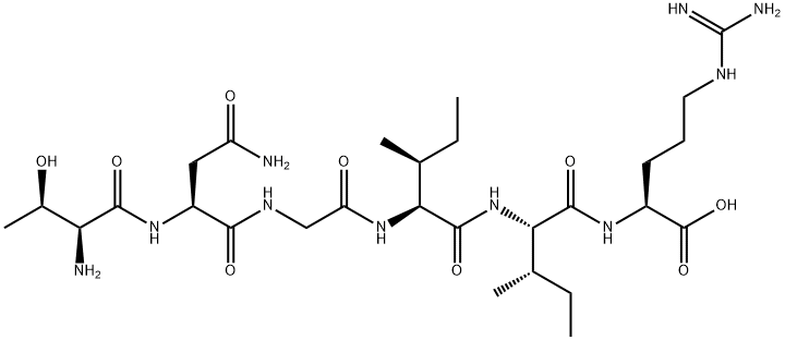 Ovalbumin (154-159) trifluoroacetate salt 结构式