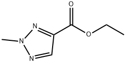 2H-1,2,3-Triazole-4-carboxylic acid, 2-methyl-, ethyl ester Structure