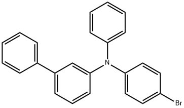 [1,1'-Biphenyl]-3-amine, N-(4-bromophenyl)-N-phenyl- Struktur