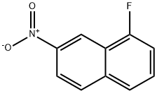 Naphthalene, 1-fluoro-7-nitro- Structure