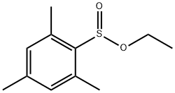 Benzenesulfinic acid, 2,4,6-trimethyl-, ethyl ester Structure