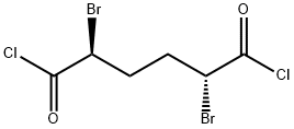 Hexanedioyl dichloride, 2,5-dibromo-, (R*,S*)- (9CI)