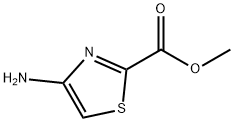 4-氨基噻唑-2-羧酸甲酯 结构式