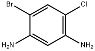 1,3-Benzenediamine, 4-bromo-6-chloro- Structure