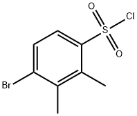 Benzenesulfonyl chloride, 4-bromo-2,3-dimethyl-,1375107-84-8,结构式