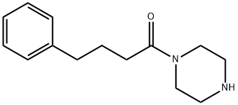 1-Butanone, 4-phenyl-1-(1-piperazinyl)- Struktur