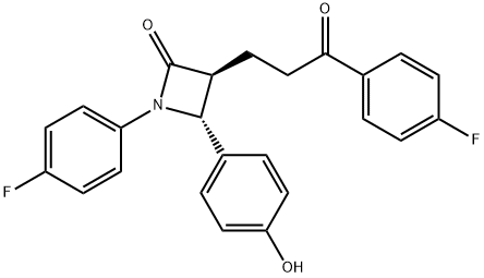 依泽替米贝杂质 结构式