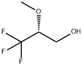 1-Propanol, 3,3,3-trifluoro-2-methoxy-, (2R)- Struktur