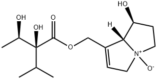 凌德草碱 N-氧化物 结构式