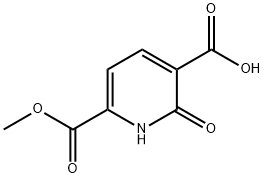 6-甲酯基-2-氧杂-1,2-二氢吡啶-3-羧酸, 1378804-22-8, 结构式