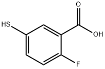 2-fluoro-5-sulfanylbenzoic acid Structure