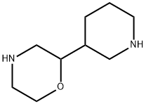 Morpholine,2-(3-piperidinyl)-,1378836-57-7,结构式